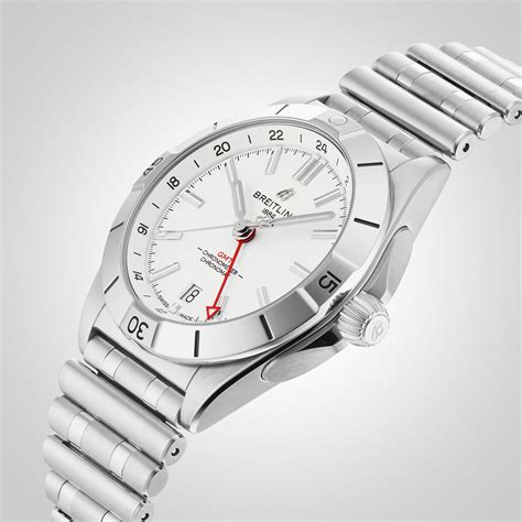 breitling white watch|breitling chronograph.